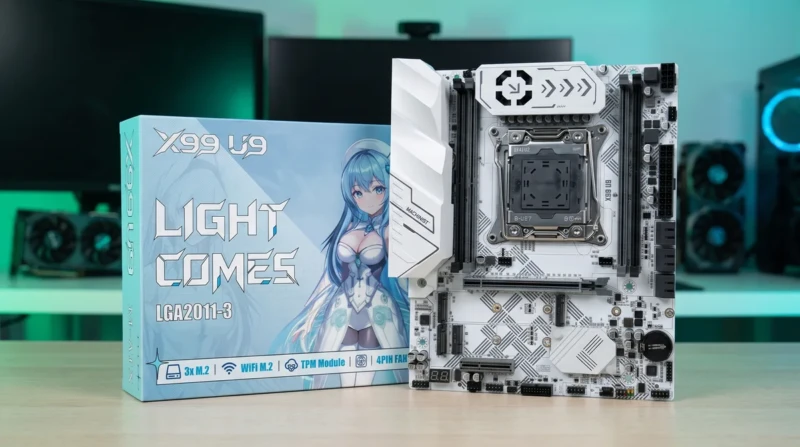 Review Placa-mãe X99 U9 MACHINIST LGA2011-3: Vale a Pena em 2026?