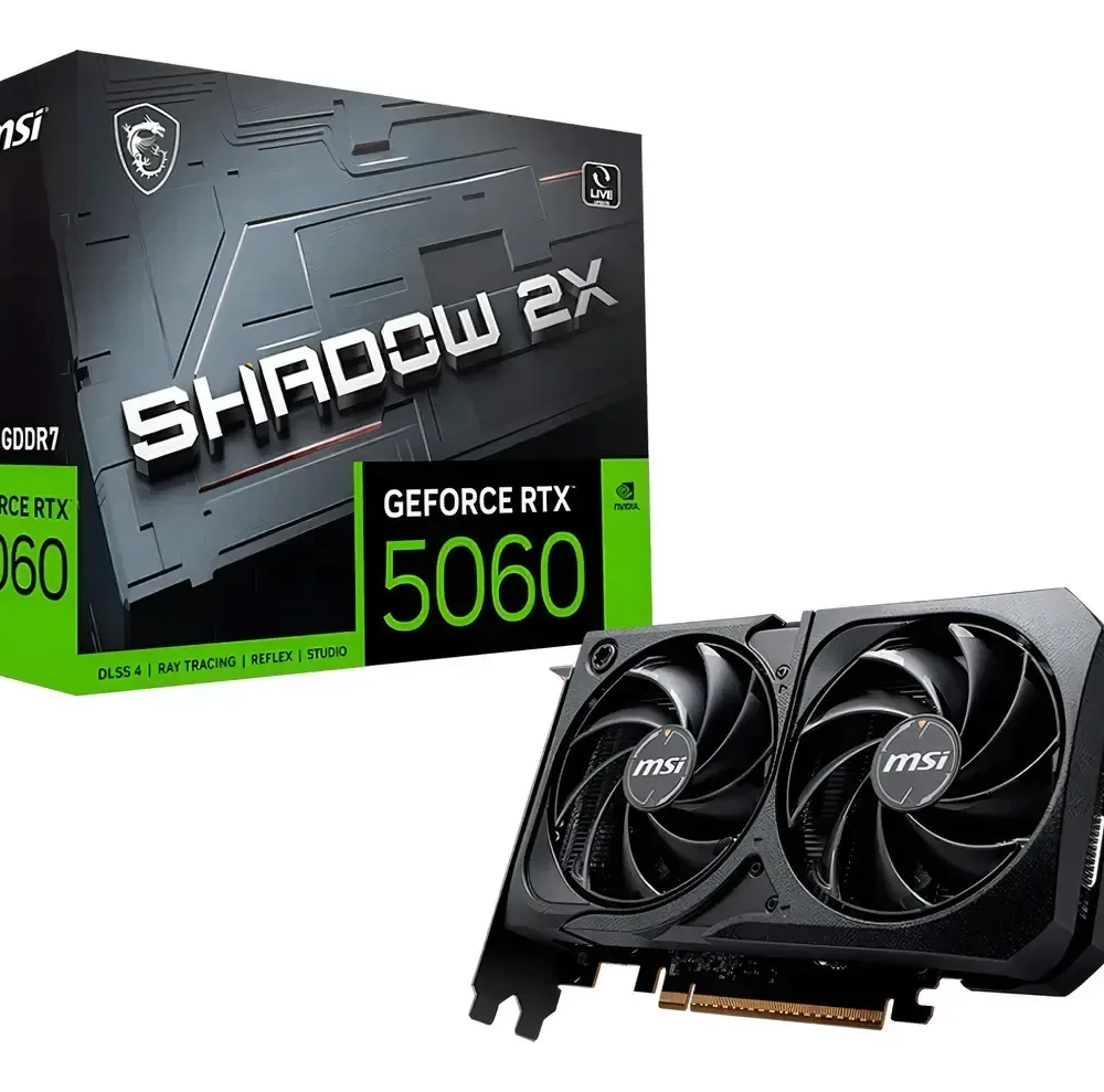 MSI GeForce RTX 5060 8G SHADOW 2X OC: Ficha Técnica e Especificações