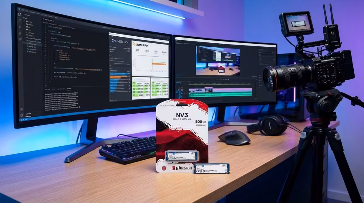 Review SSD Kingston NV3 500GB M2 NVMe
