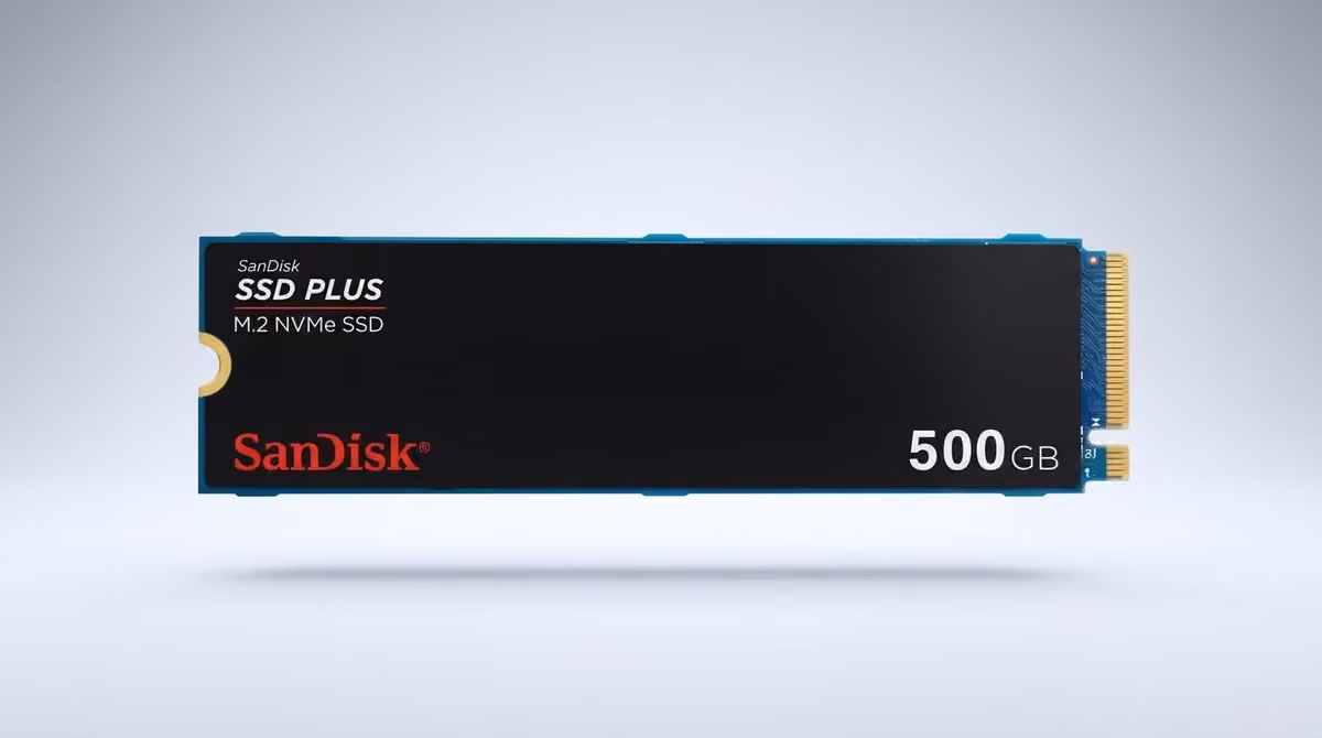 Review SSD SanDisk Plus 500GB M2 NVMe