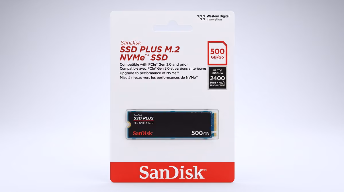 Review SSD SanDisk Plus 500GB M2 NVMe